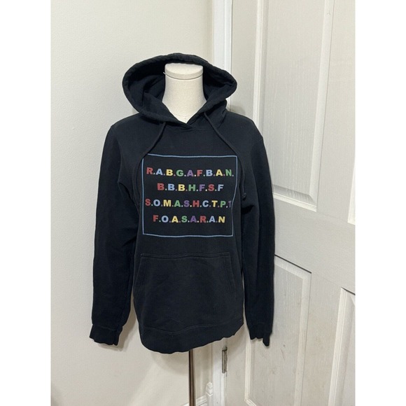 City GIrls Rabgafban Long Sleeve Pullover Unisex Hoodie Size Small Very Nice - Picture 1 of 3